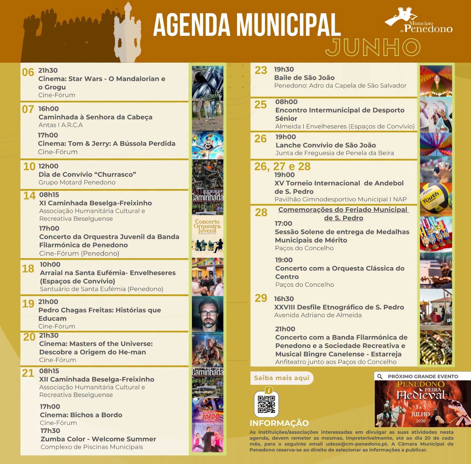Agenda Municipal de Penedono