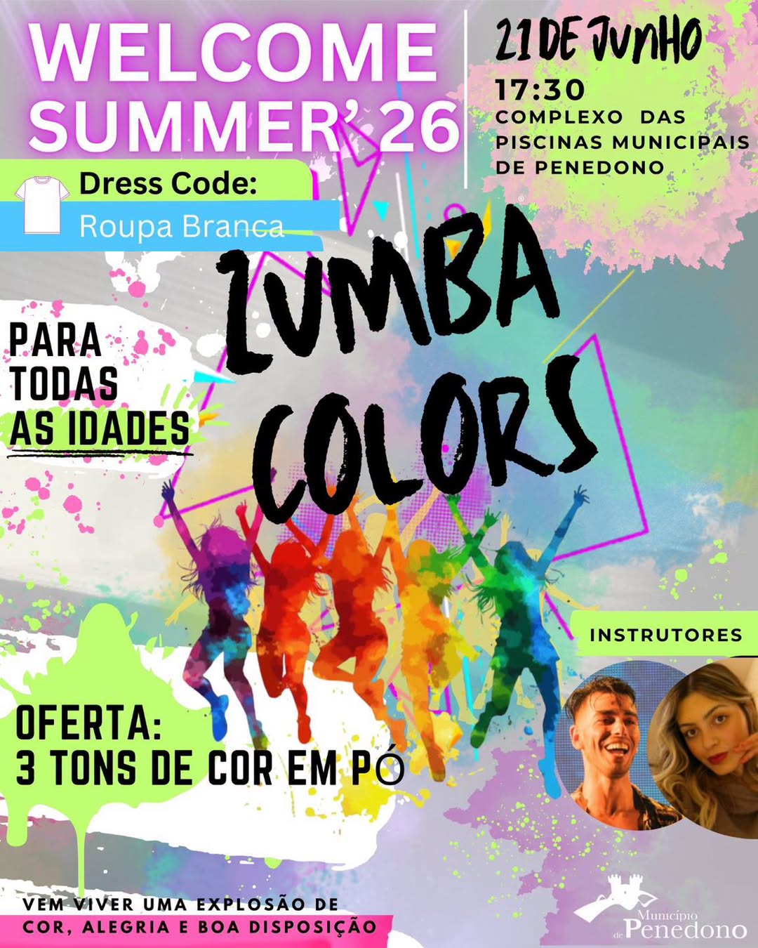 WELCOME SUMMER'26 - ZUMBA COLORS