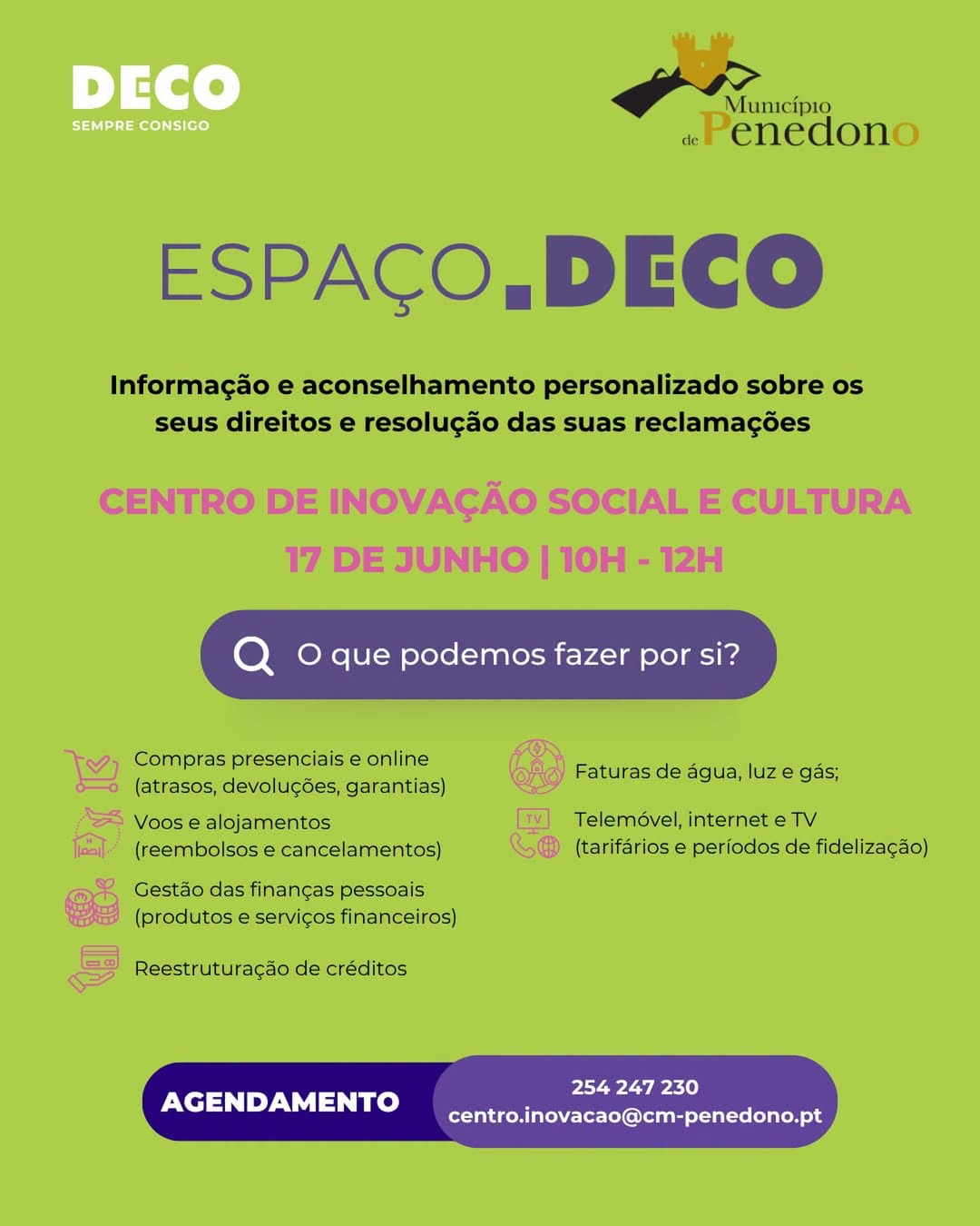 Espaço DECO em Penedono