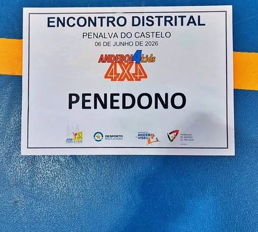 O Encontro Distrital Andebol4Kids realizou-se no dia 6 de junho, em Penalva do Castelo