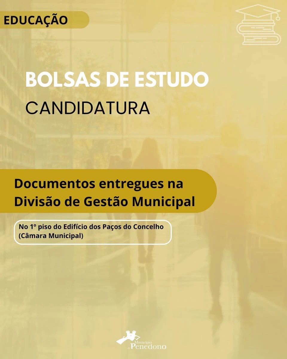 Bolsas de Estudo: candidaturas decorrem de 1 a 30 de outubro