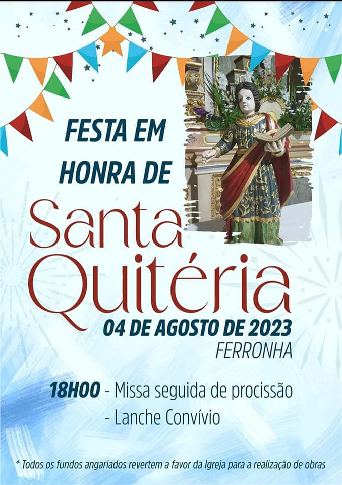  Festa em Honra de Santa Quitéria – Ferronha