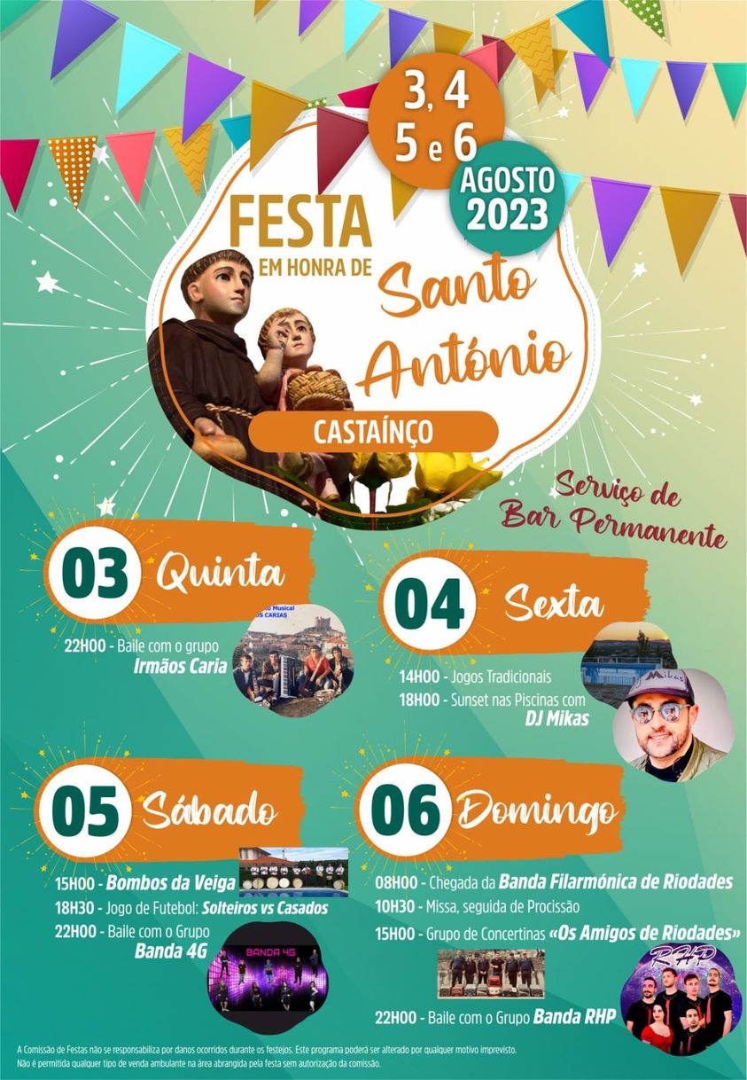 Festa de Santo António – Castainço