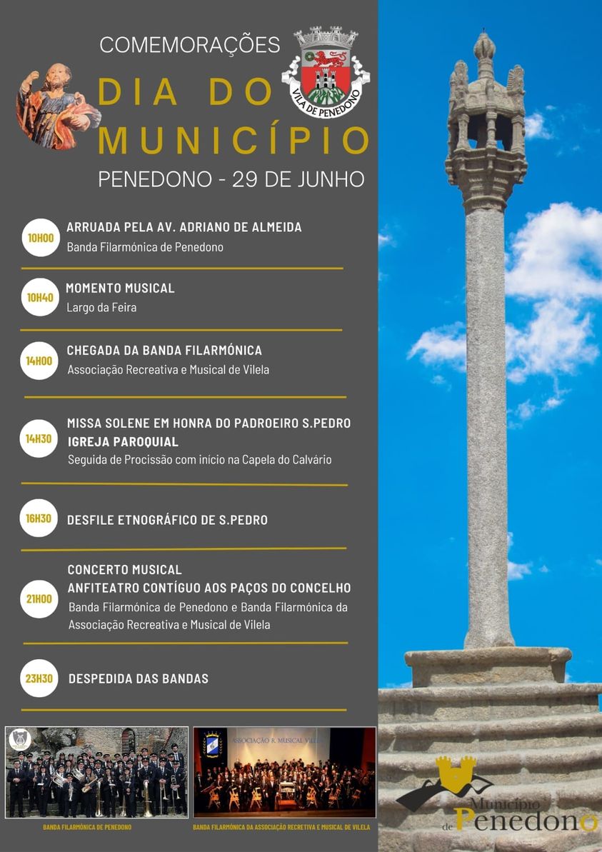 Comemorações do Dia do Município – 29 de junho