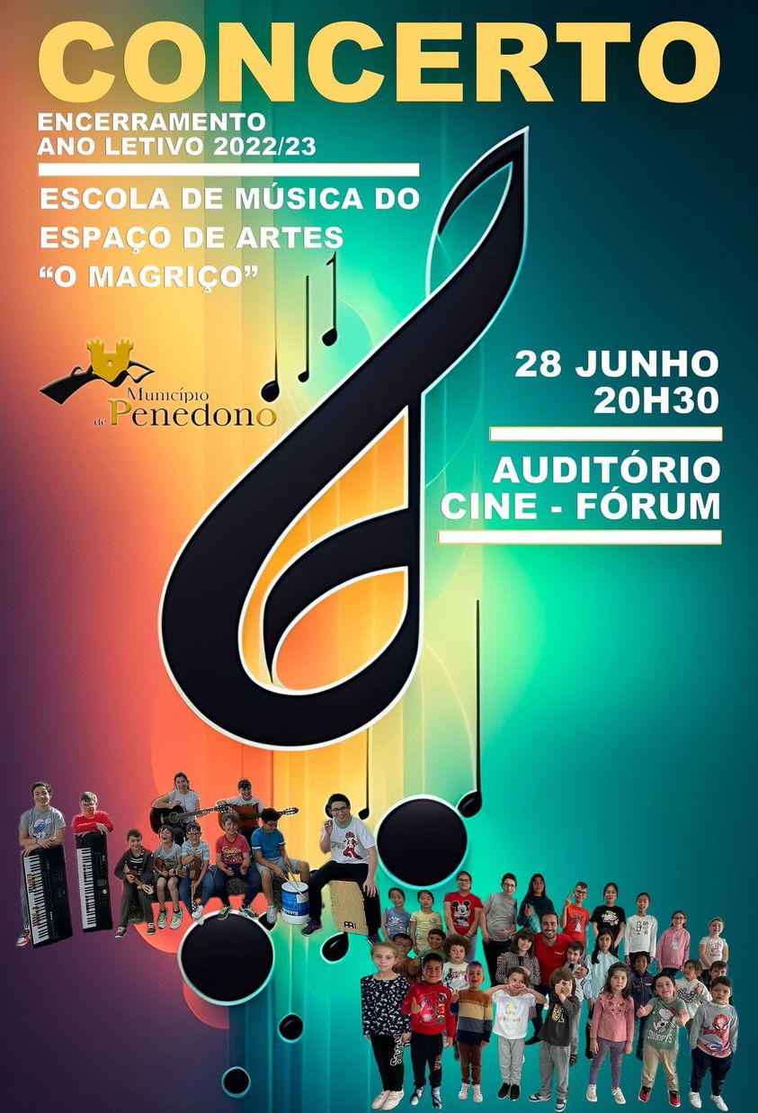  Concerto – Encerramento ao Ano Letivo 2022/23