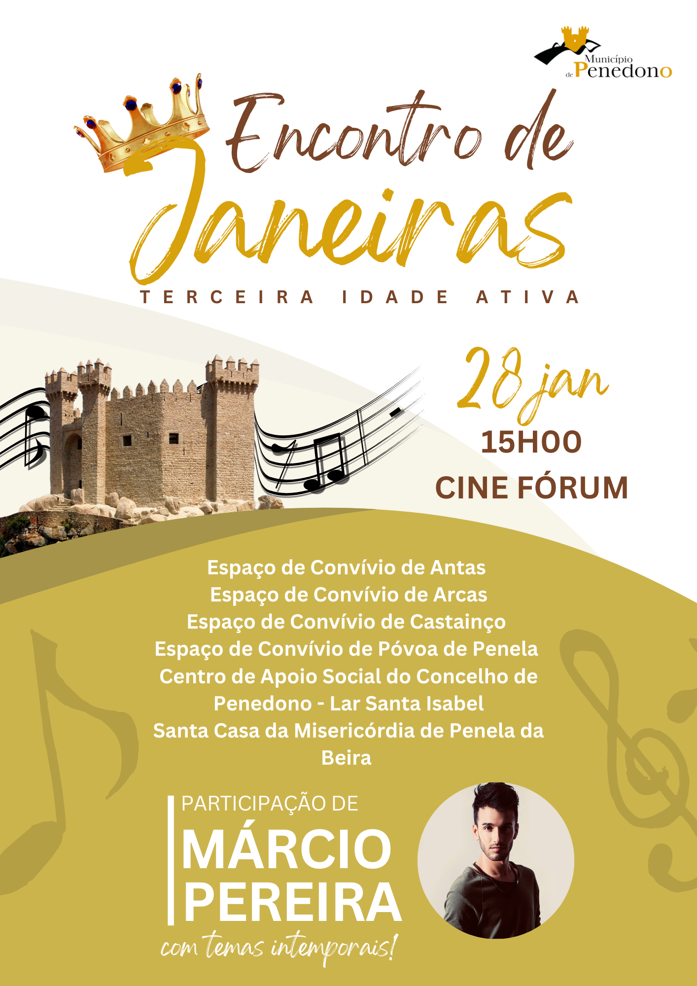  Terceira Idade Ativa: Encontro de Janeiras!
