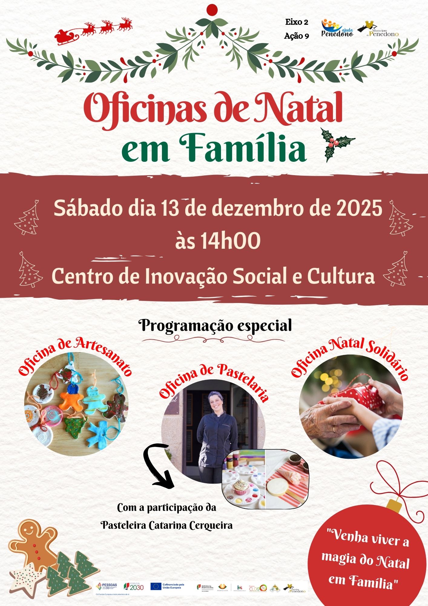 Oficinas de Natal em Família